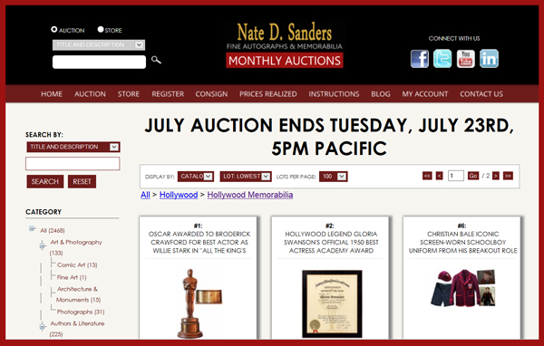 Nate-D-Sanders-Auction-Hollywood-Auction-Movie-Television-Memorabilia-Collectibles-Autograph-Prop-Costume-Catalog-July-2013-Portal