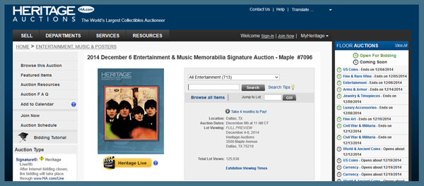 Heritage-Auctions-Hollywood-Music-Movie-Prop-Auction-Sale-Portal-Catalog-December-2014