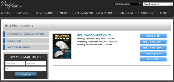 Profiles-in-History-Hollywood-Auction-74-Catalog-Sale-Download-Portal