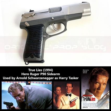 True Lies Harry Tasker Ruger P90 Sidearm used by Arnold Schwarzenegger x425