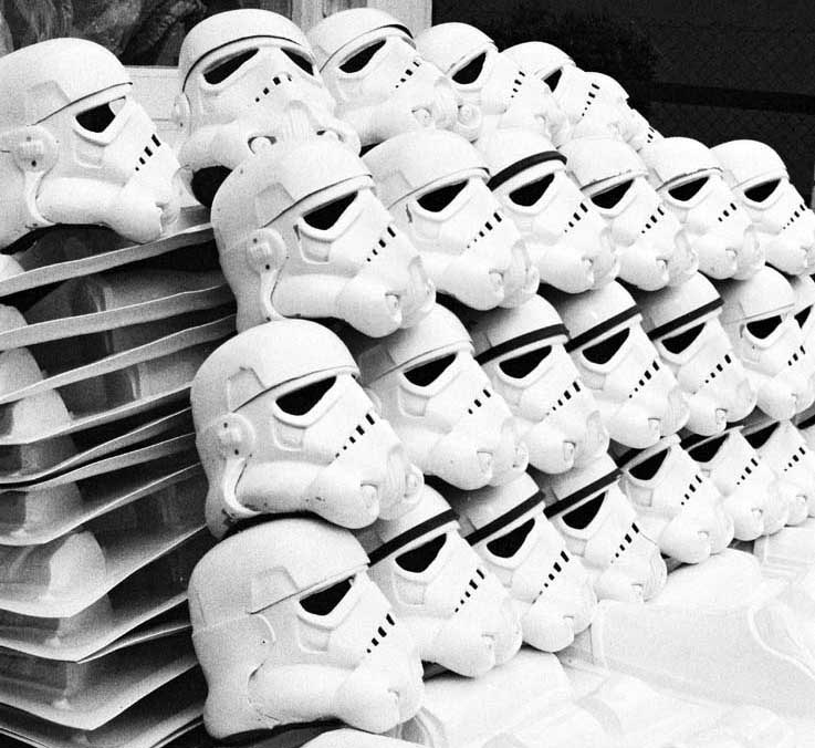 Ainsworth has been selling Stormtrooper helmets, armor, and a variety of 