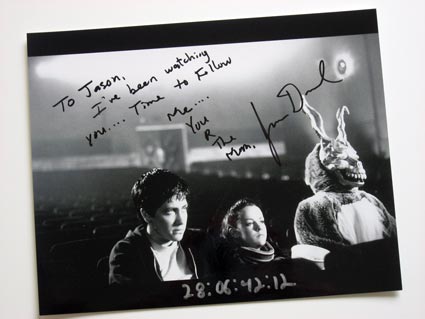 Video Interview Behind the Mask Frank the Bunny Donnie Darko