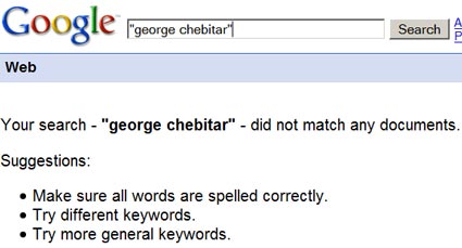 google-george-chebitar-no-result