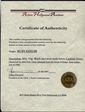 august-2008-action-hollywood-auctions-coa-ruby-keeler-x425v