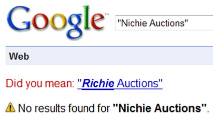 nichie-auctions-google-search-results