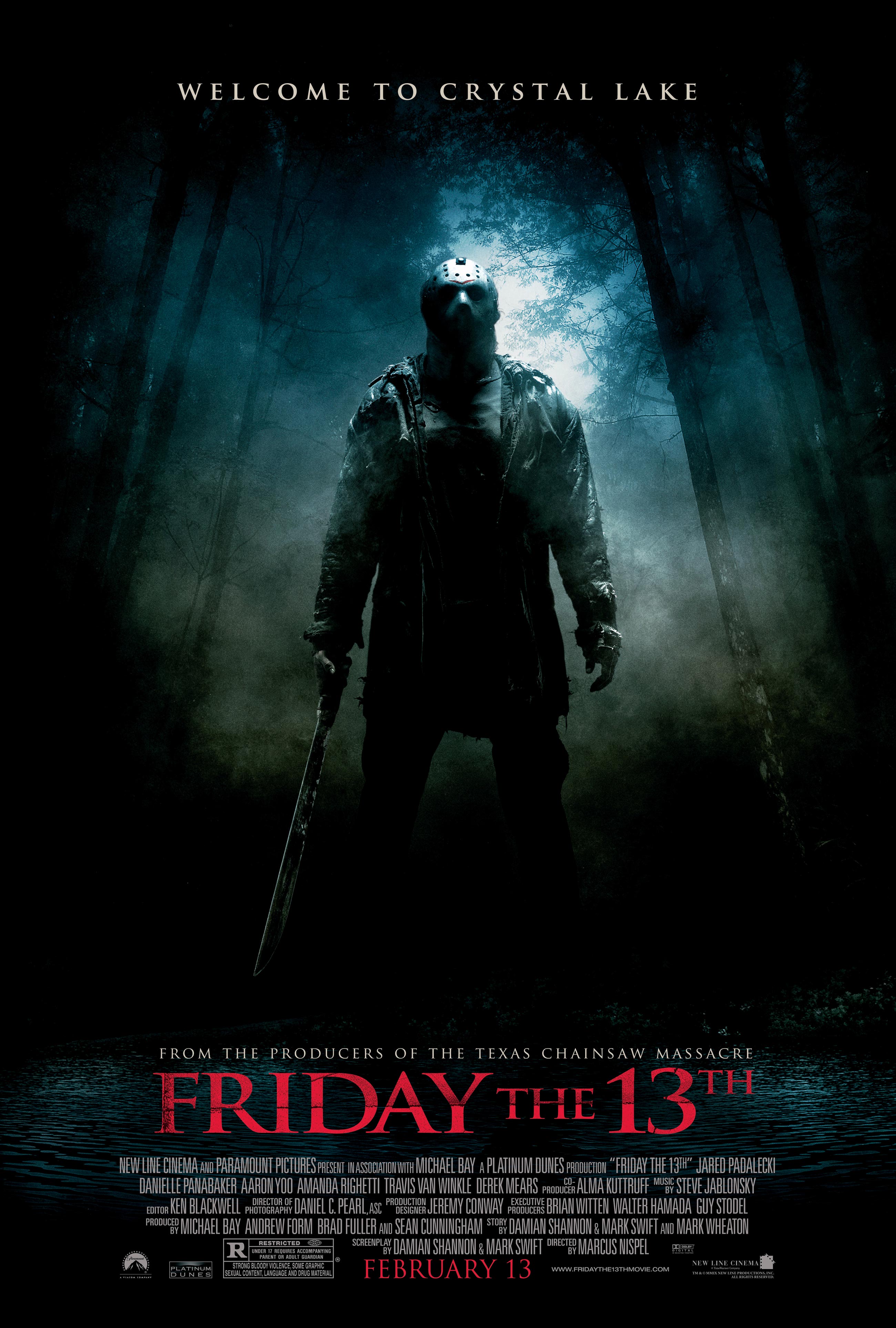 Friday the 13th printable movie Poster