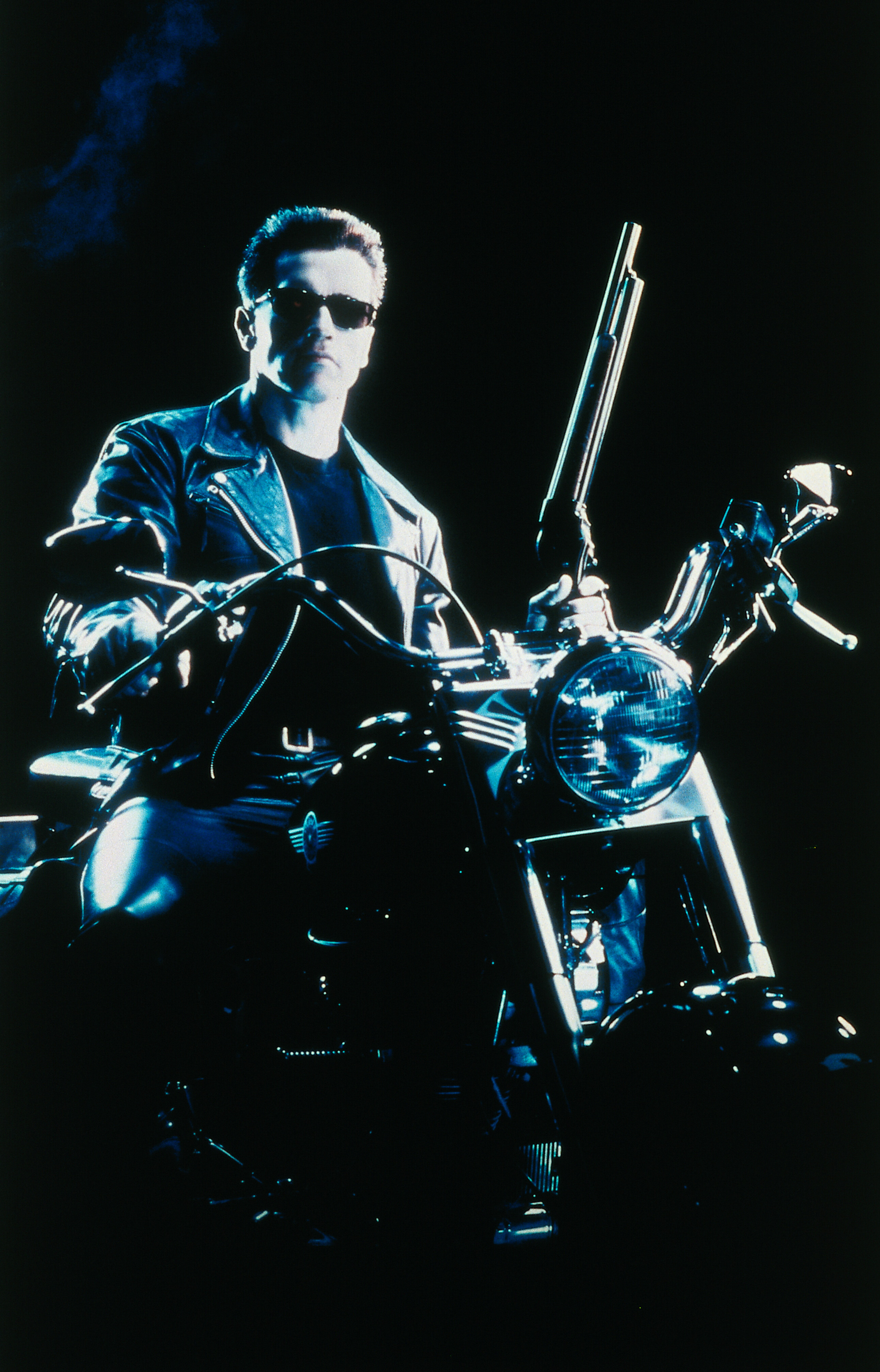 Terminator On Motorcycle