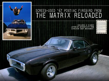 Bid for a chance to own this 1967 Pontiac Firebird seen in the 2003 