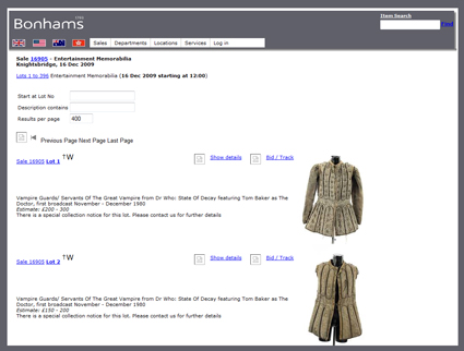 Bonhams-Entertainment-Memorabilia-Auction-Movie-Prop-Portal-December-2009-x425 Bonhams-Entertainment-Memorabilia-Auction-Movie-Prop-Portal-December-2009-x425