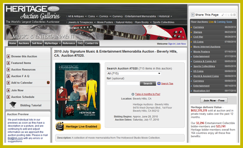 Heritage-Auction-Galleries-Signature-Entertainment-Memorabilia-Auction-July-2010-Portal-x500