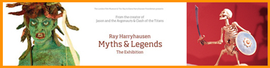 London-Film-Museum-Ray-harryhausen-myths-and-legends-exhibition-x380