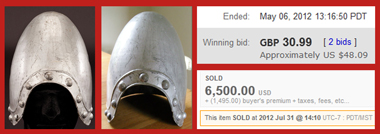 Profiles-in-History-Peer-Review-Authentication-Match-Auction-eBay-Monty-Python-Henry-V-French-Helmet-Analysis-Comparison-x380