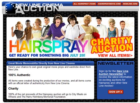 New Line Auctions Hairspray