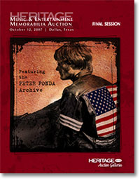 Heritage Auction Catalog October 2007 II