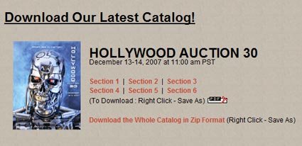 Profiles in History Auction 30 Catalog