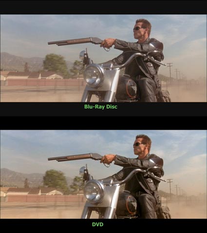 Terminator 2 Judgment Day DVD vs Blu-Ray Disc Screencap x425