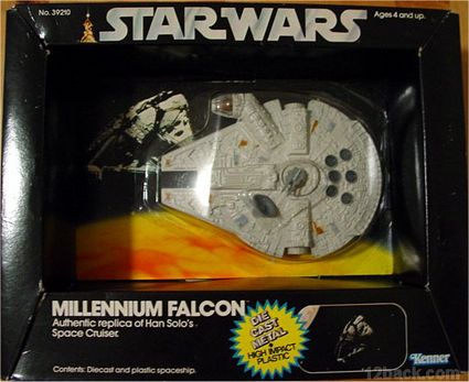 1979 diecast millennium falcon