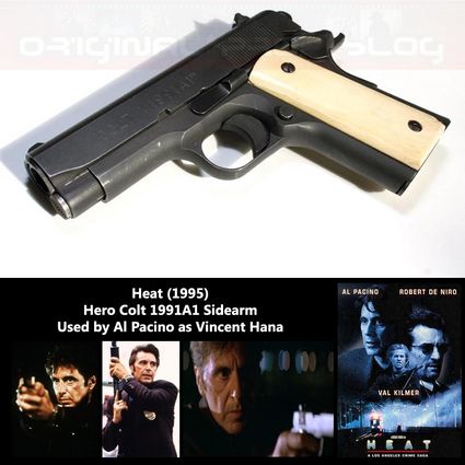 Heat Colt M1001A Series 80 Used By Al Pacino as Vincent Hana in the Michael Mann Film
