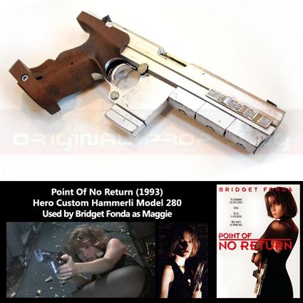 Point of No Return Bridget Fonda Hero Hammerli Model 280 Pistol x425