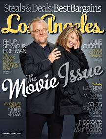 Los Angeles Magazine February 2008 Cover
