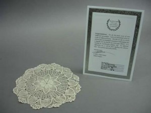 Global Antiques Auction Depot Gone With The Wind Doily