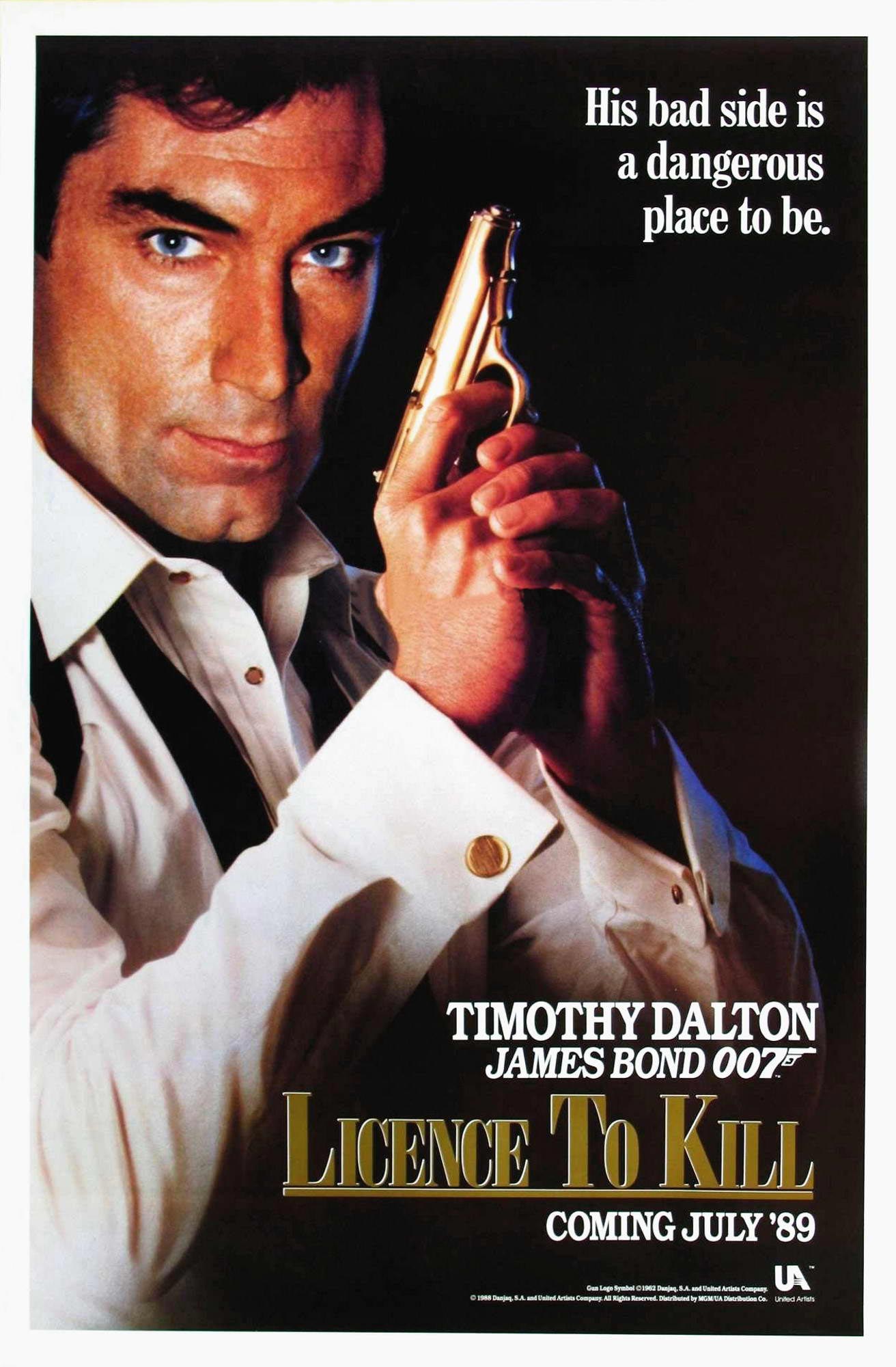 James Bond movie Trading cards 007 Licence to Kill