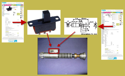 Maplin-Electronics-Parts-Elstree-Props-ROTJ-Lightsaber-Analysis-Marked-x425