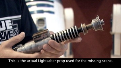 Returning-To-Jedi-Elstree-Props-Lightsaber-VideoCap-00 [x425]