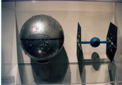 Art-of-Star-Wars-Exhibit-1995-Original-Prop-Blog-Prototype-Tie-Death-Star [x425]
