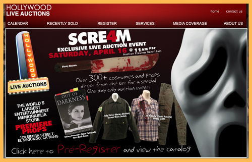 Necklace and Earrings used in SCREAM 4 Wardrobe from Scream 4 (2011) @  Online Movie Memorabilia Archive and Marketplace 