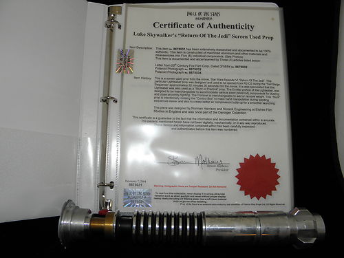 Piece-of-the-Stars-Memorabilia-Elstree-Props-Elstree-Studios-eBay-Auction-Star-Wars-Return-of-the-Jedi-Lightsaber-COA-05