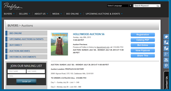 Profiles-in-History-Hollywood-Auction-56-July-2013-Summer-Memorabilia-Movie-Prop-Sale-Portal