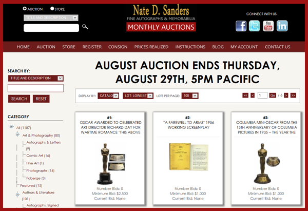 Nate-D-Sanders-Auction-Hollywood-Auction-Movie-Television-Memorabilia-Collectibles-Autograph-Prop-Costume-Catalog-August-2013-Portal