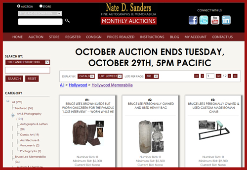 Nate-D-Sanders-Original-TV-Movie-Prop-Costume-Hollywood-Memorabilia-Autograph-Academy-Award-October-2013-Portal