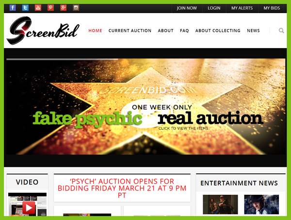 ScreenBid-Psych-Auction-Online-USA-Network-TV-Prop-Costume-Wardrobe-UCP-Sale-Memorabilia-Portal