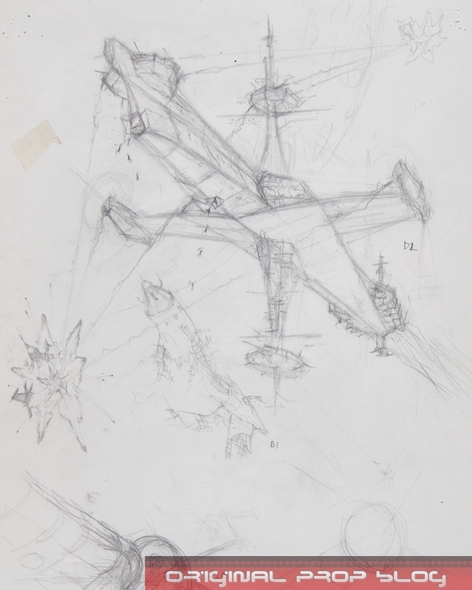 Colin-Cantwell-Star-Wars-Concept-Sketch-Artwork-A-New-Hope-1975-Pre-Prototypes-Juliens-Auctions-A-RSJ