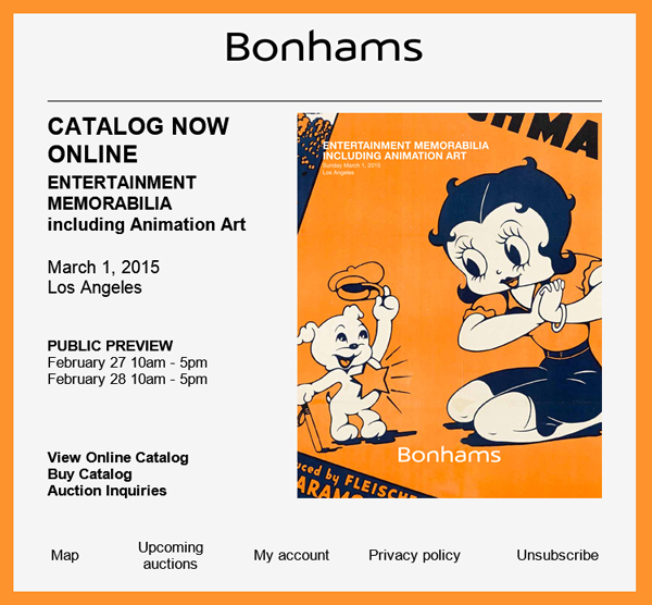Bonhams-Entertainment-Memorabilia-Auction-Los-Angeles-March-2015-Catalog-Portal