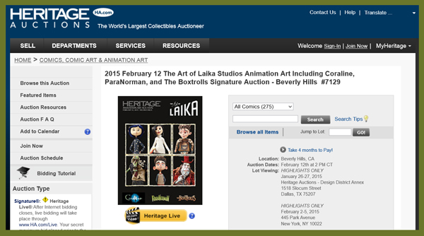 Heritage-Auction-Galleries-Art-of-Laika-Studios-Coraline-Paranorman-Boxtrolls-Entertainment-Memorabilia-Auction-February-2015-Catalog-Portal