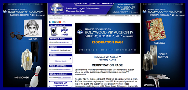 Premiere-Props-Hollywood-VIP-Auction-IV-Entertainment-Memorabilia-Auction-Los-Angeles-February-2015-Catalog-Portal