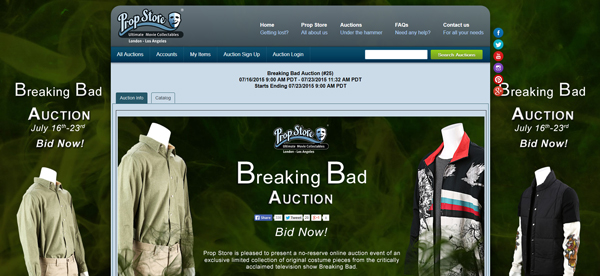 Prop-Store-Breaking-Bad-2015-Original-Costume-Wardrobe-Online-Auction-Catalog-Portal